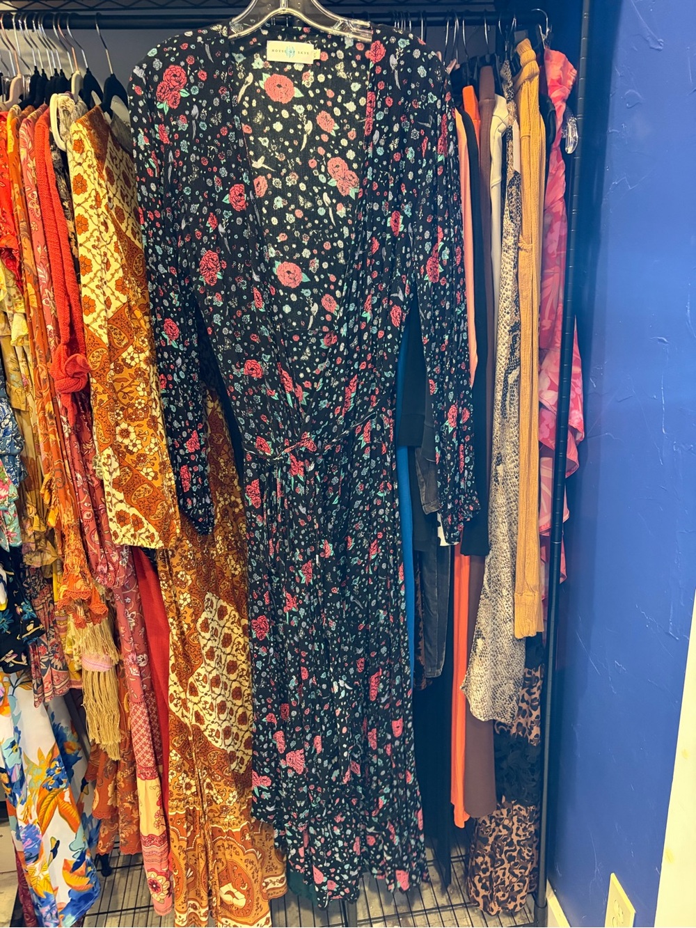 House of Skye Australia flirty ruffled wrap dress